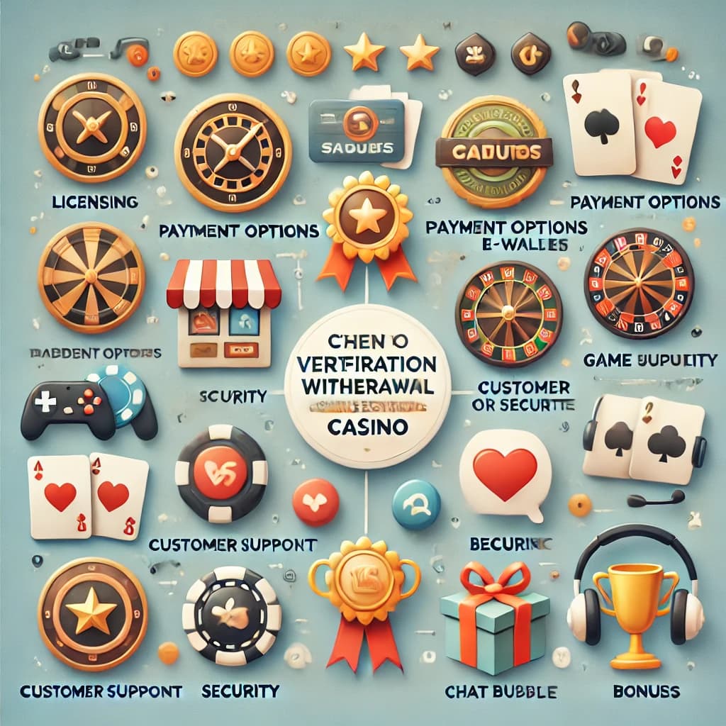 Criteria to Consider When Choosing a No Verification Withdrawal Casino